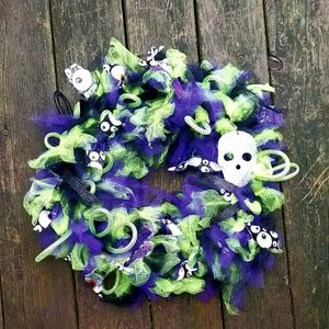 Homemade Halloween Wreath